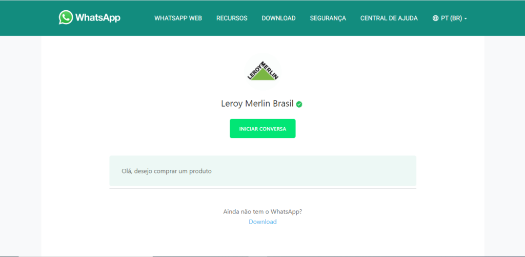 WhatsApp Leroy Merlin, telefone, FAQ, redes sociais, SAC 0800 e contatos -  KD