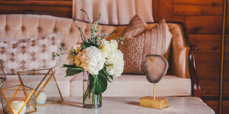 Decoração de interiores.