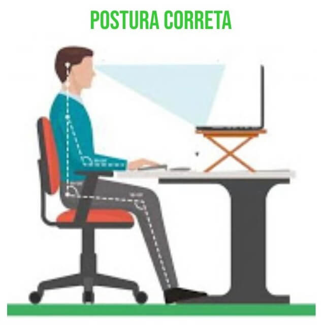 Dicas de Ergonomia para usar o notebook
