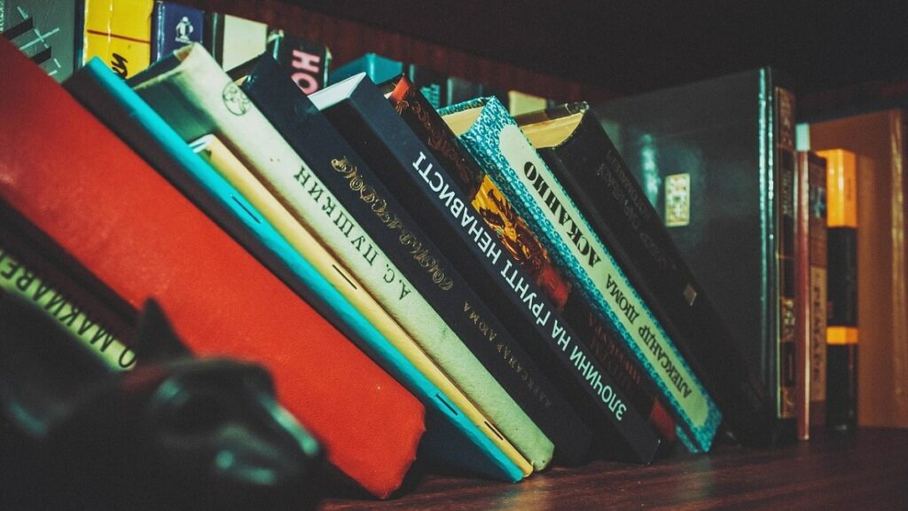 Biblioteca na decoração de interiores