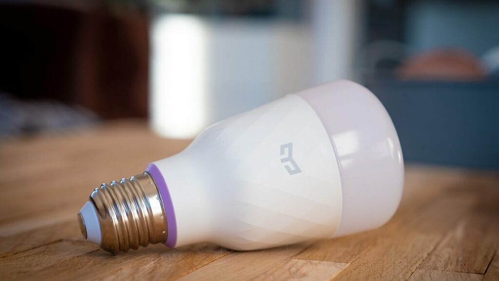 Casa inteligente lâmpada