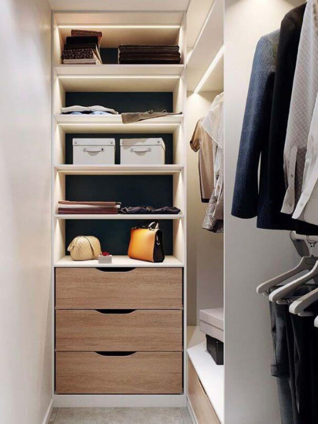 Closet pequeno: ideias criativas para aproveitar o espaço