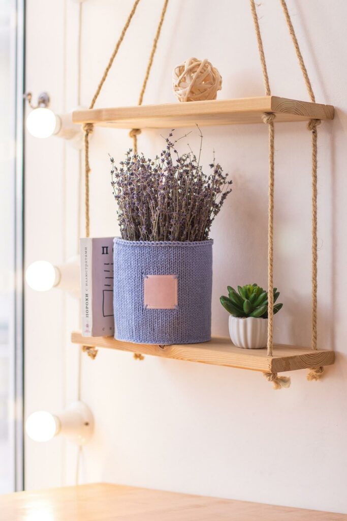 Decoração eco chique