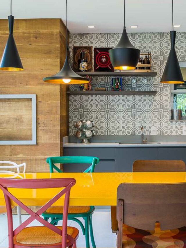 Área gourmet: espaços decorados para você se inspirar