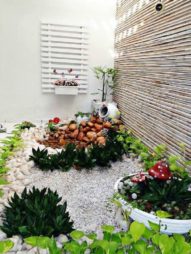 Jardins com pedras decorativas: 10 Fotos Incríveis