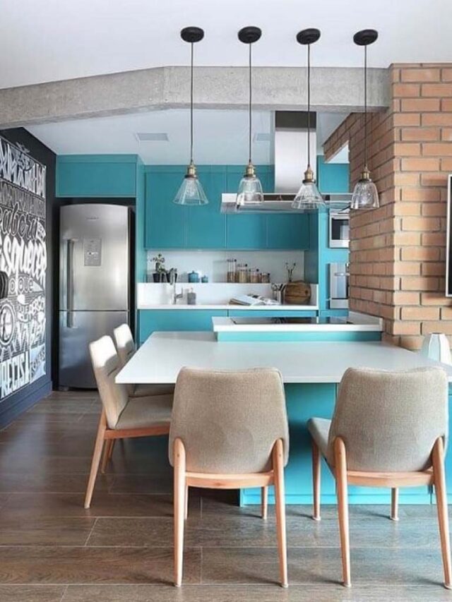 Azul Tiffany na decoração: ideias para aplicar