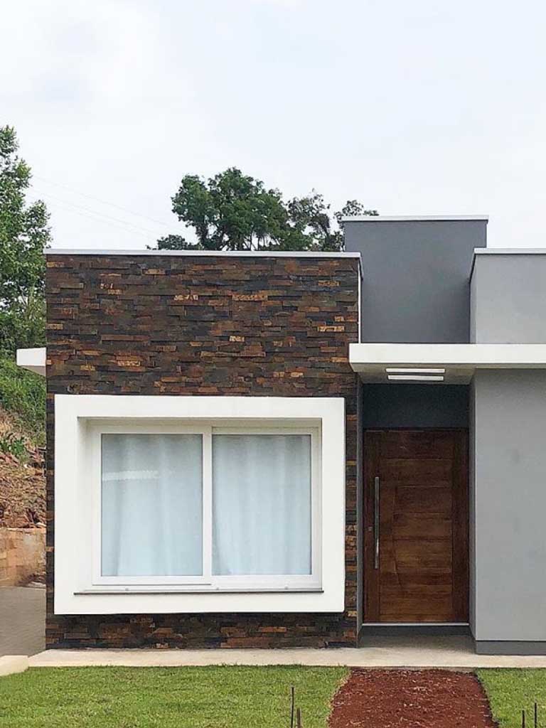 Story - fachada casa pequena