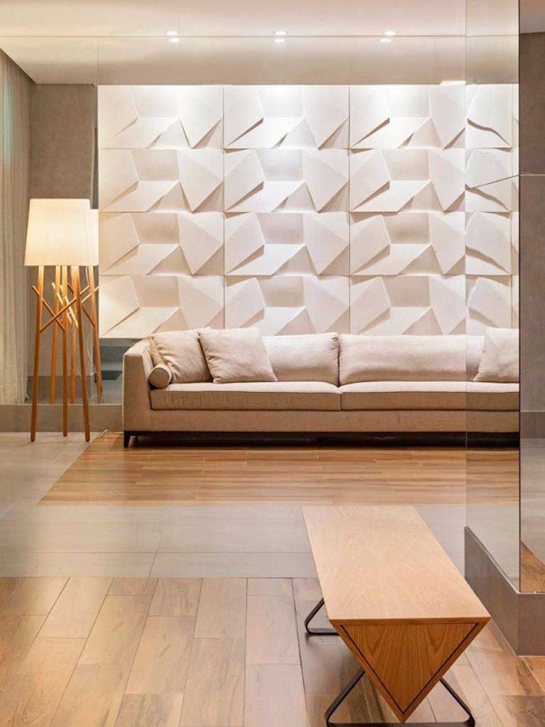 Story - painel de gesso 3d