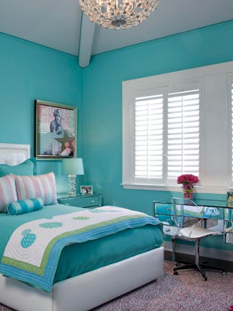 Story - azul turquesa na decor