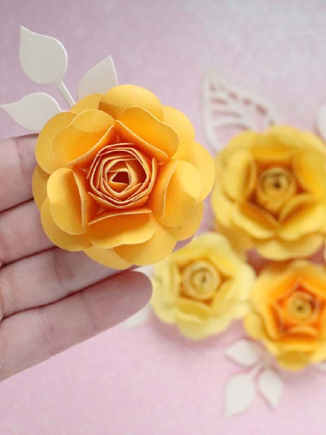 Aprenda a fazer Flores de Papel: moldes e modelos