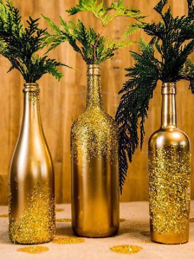 Story - garrafa decorada