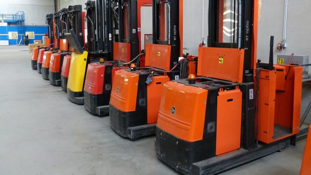 Showroom empilhadeiras