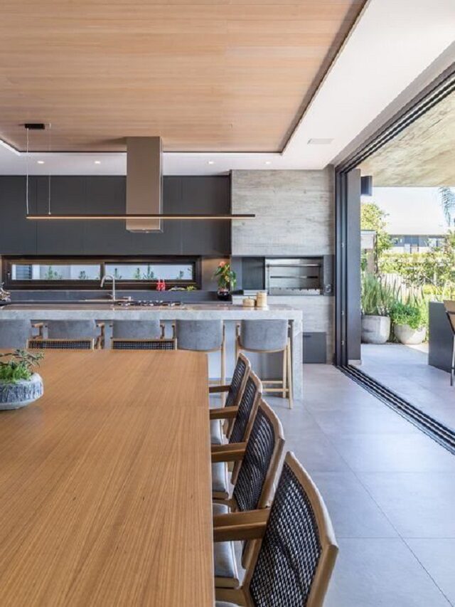 5 tendências de decoração para área gourmet em 2022