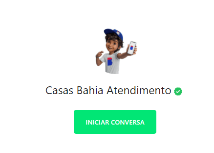 WhatsApp Casas Bahia, FAQ, SAC 0800, ouvidoria e atendimento 1 WhatsApp Casas Bahia