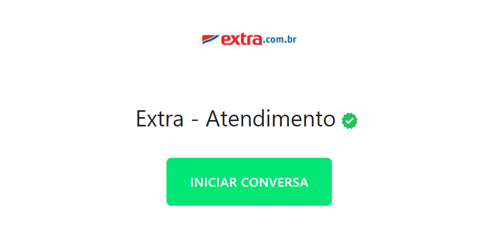 WhatsApp Extra, SAC 0800, e-mail, telefone, FAQ, ouvidoria e outros contatos 1 Imagem da página do WhatsApp Extra