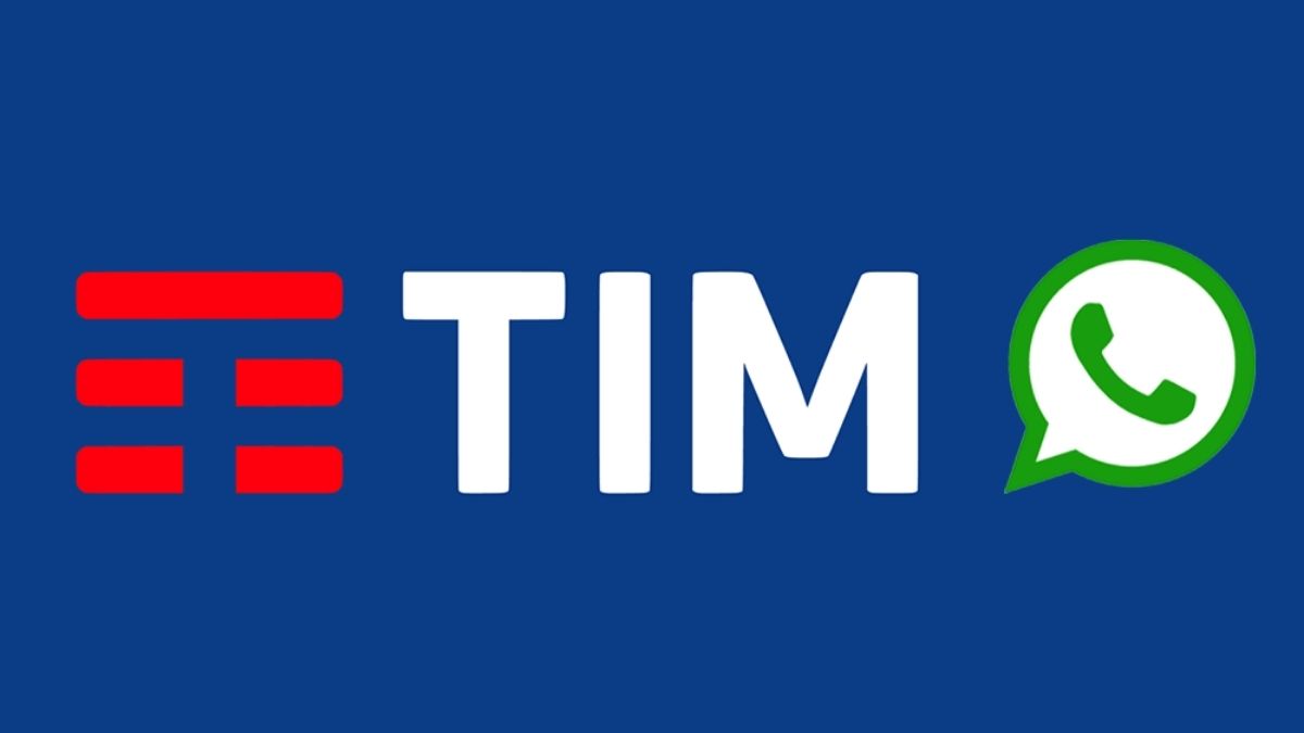 WhatsApp Tim. Logo da Tim com o WhatsApp
