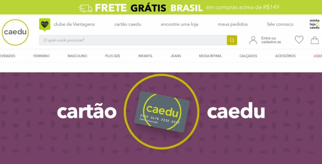 WhatsApp Caedu: Telefone SAC, Atendimento Virtual e muito mais! 3 Página do cartão Caedu