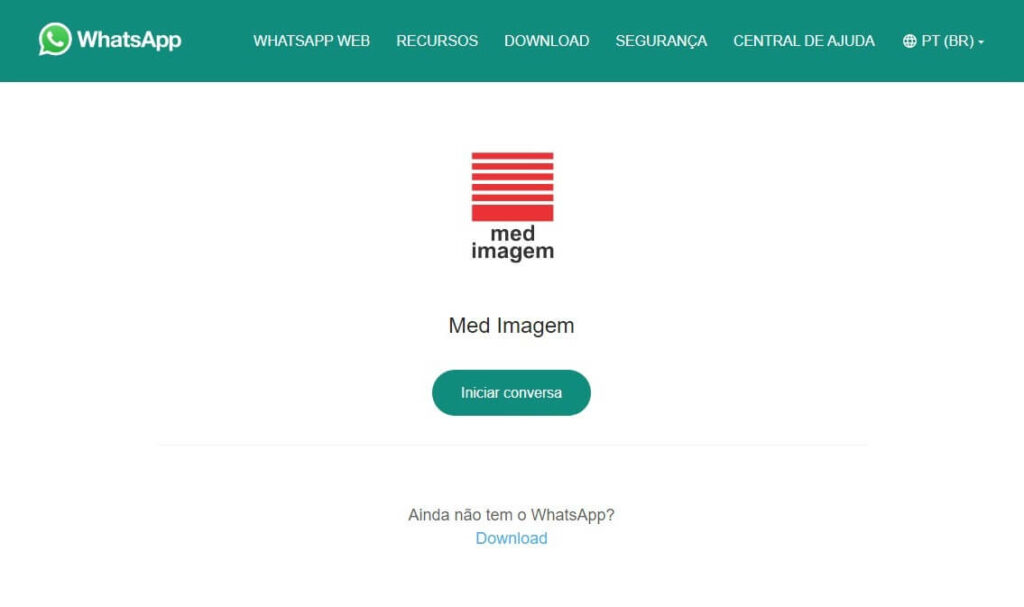 WhatsApp Web Med Imagem