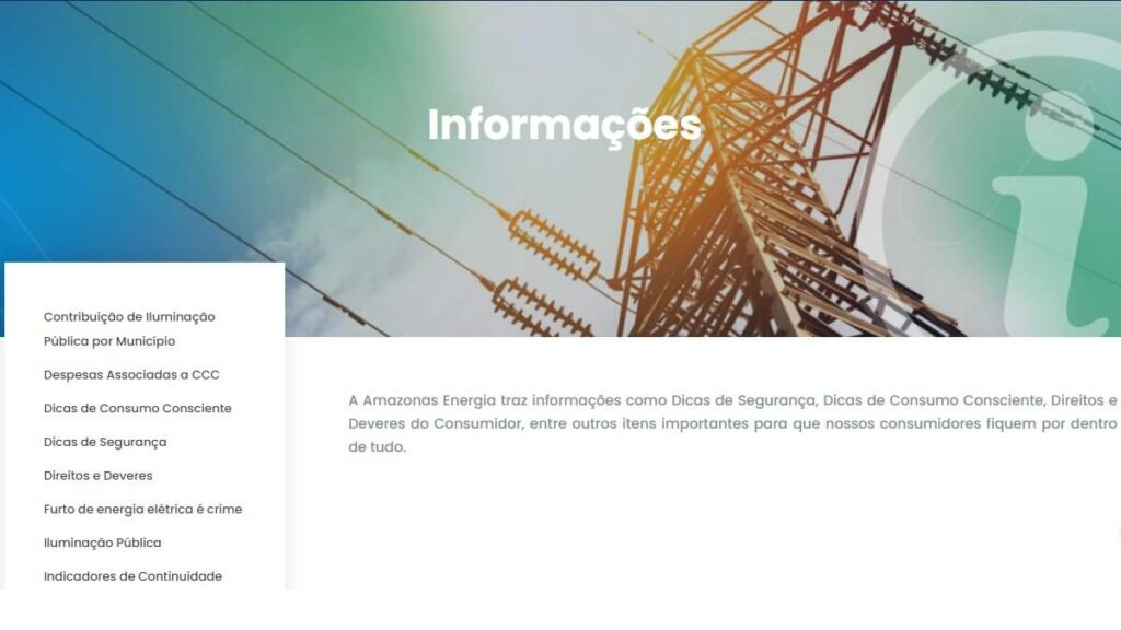 Informações Amazonas Energia