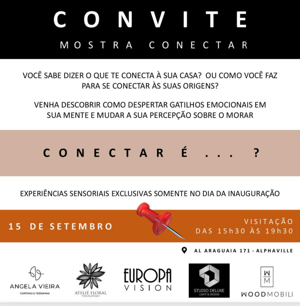 Convite Mostra Conectar