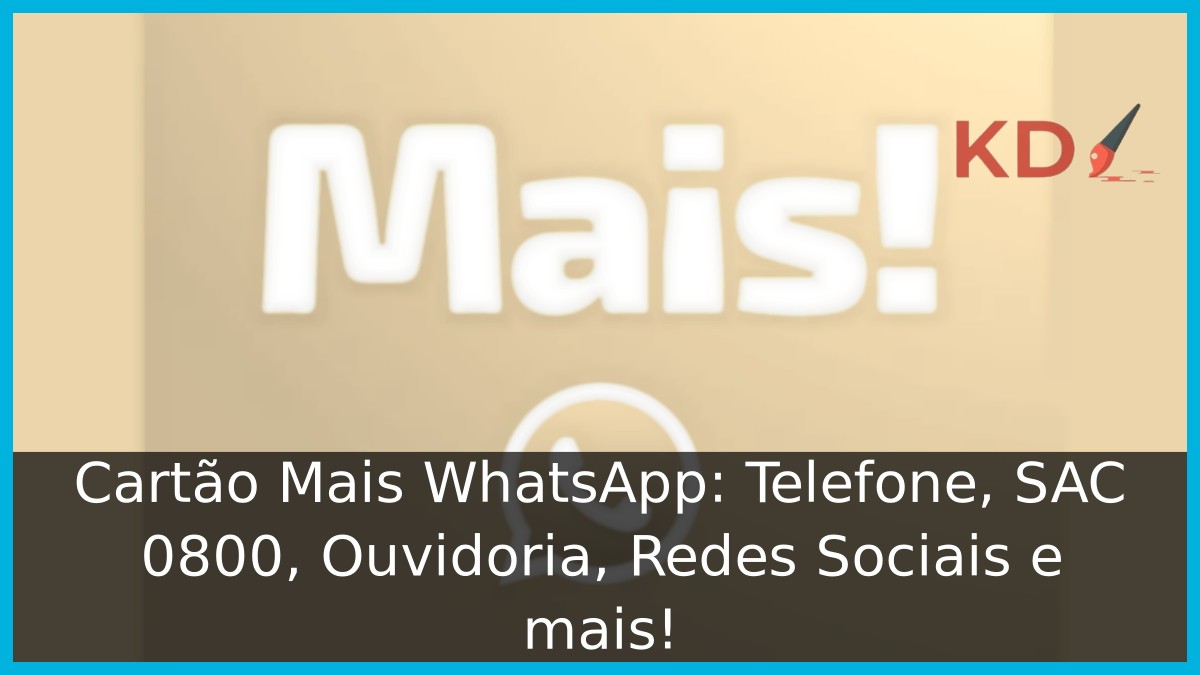 Cartão Mais WhatsApp