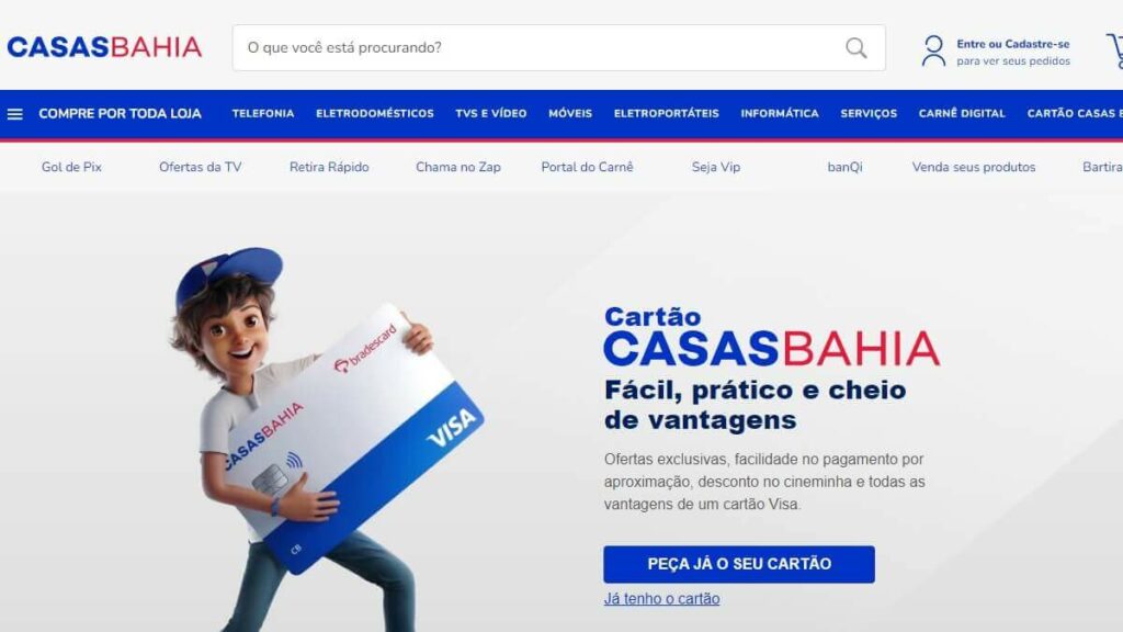 Cartão Casas Bahia telefone: SAC 0800, WhatsApp, ouvidoria e muito mais! 2 Página inicial Cartão Casas Bahia