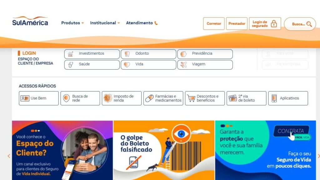 SulAmérica Telefone: SAC 0800, WhatsApp, ouvidoria e outros canais de comunicação! 3 Página inicial SulAmérica