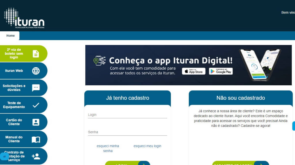 Área do Cliente Ituran