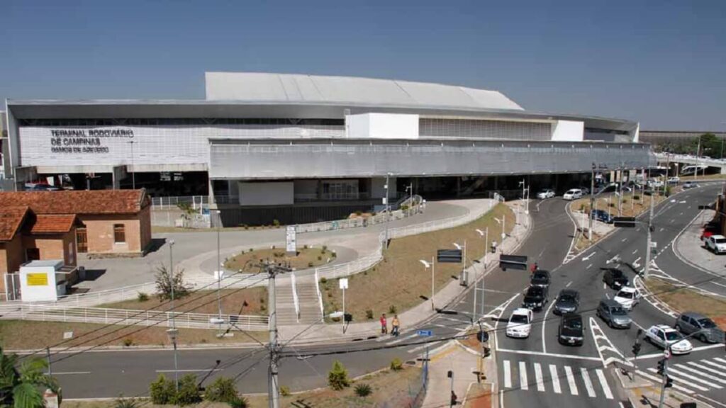 Fachada da Rodoviária de Campinas