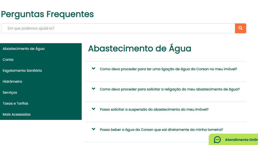 Corsan Telefone: WhatsApp, SAC 0800, Atendimento Virtual e outros serviços de comunicação! 2 FAQ da Corsan