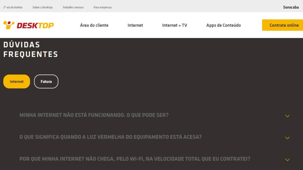 Desktop Telefone: WhatsApp, SAC 0800, Central de FAQ e mais! 3 FAQ da Desktop