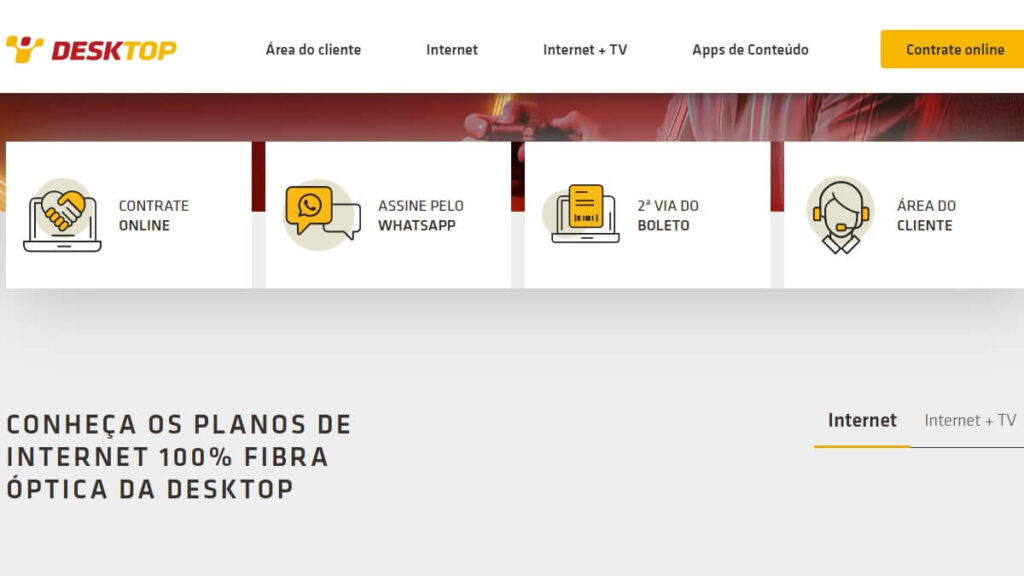 Desktop Telefone: WhatsApp, SAC 0800, Central de FAQ e mais! 2 Página inicial da Desktop