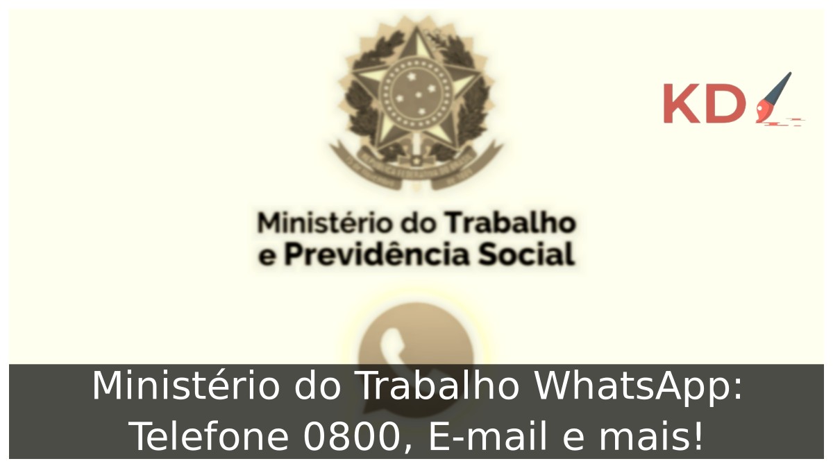 Ministério do Trabalho WhatsApp
