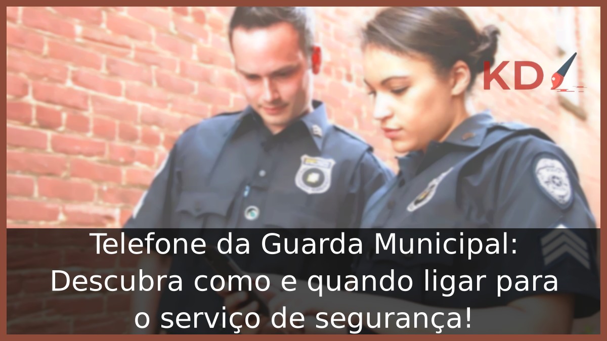 Telefone da Guarda Municipal