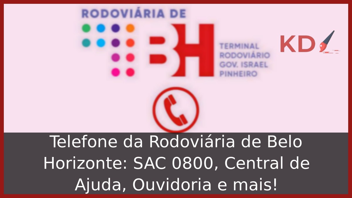 Telefone da Rodoviária de Belo Horizonte