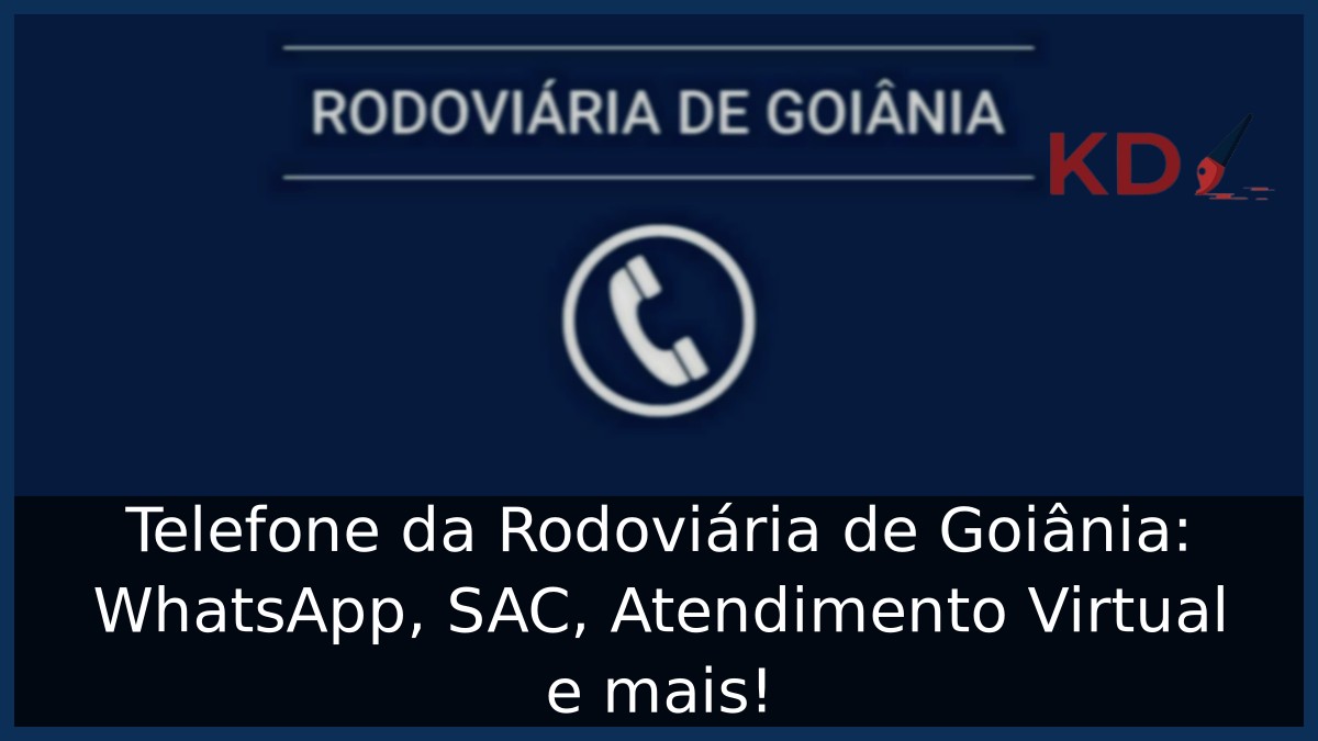 Telefone da Rodoviária de Goiânia