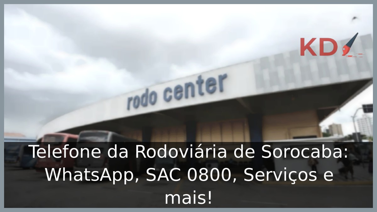 Telefone da Rodoviária de Sorocaba