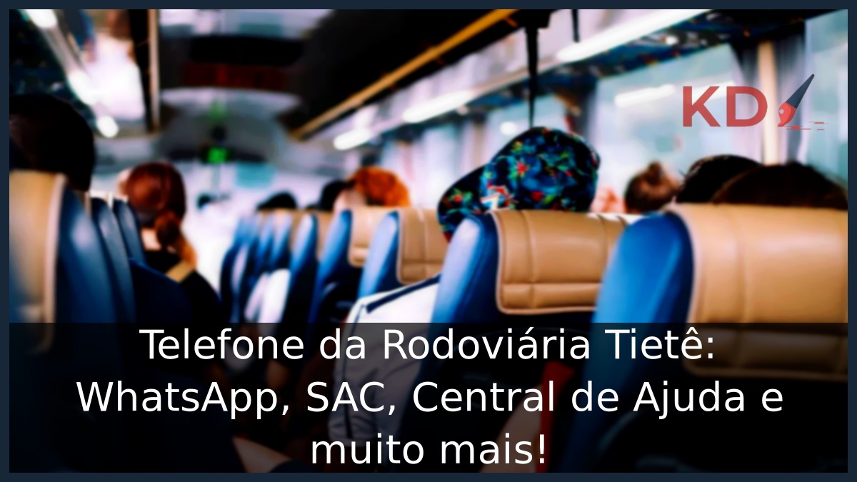 Telefone da Rodoviária Tietê: WhatsApp, SAC, Central de Ajuda e muito mais! 5 Telefone da Rodoviária Tietê