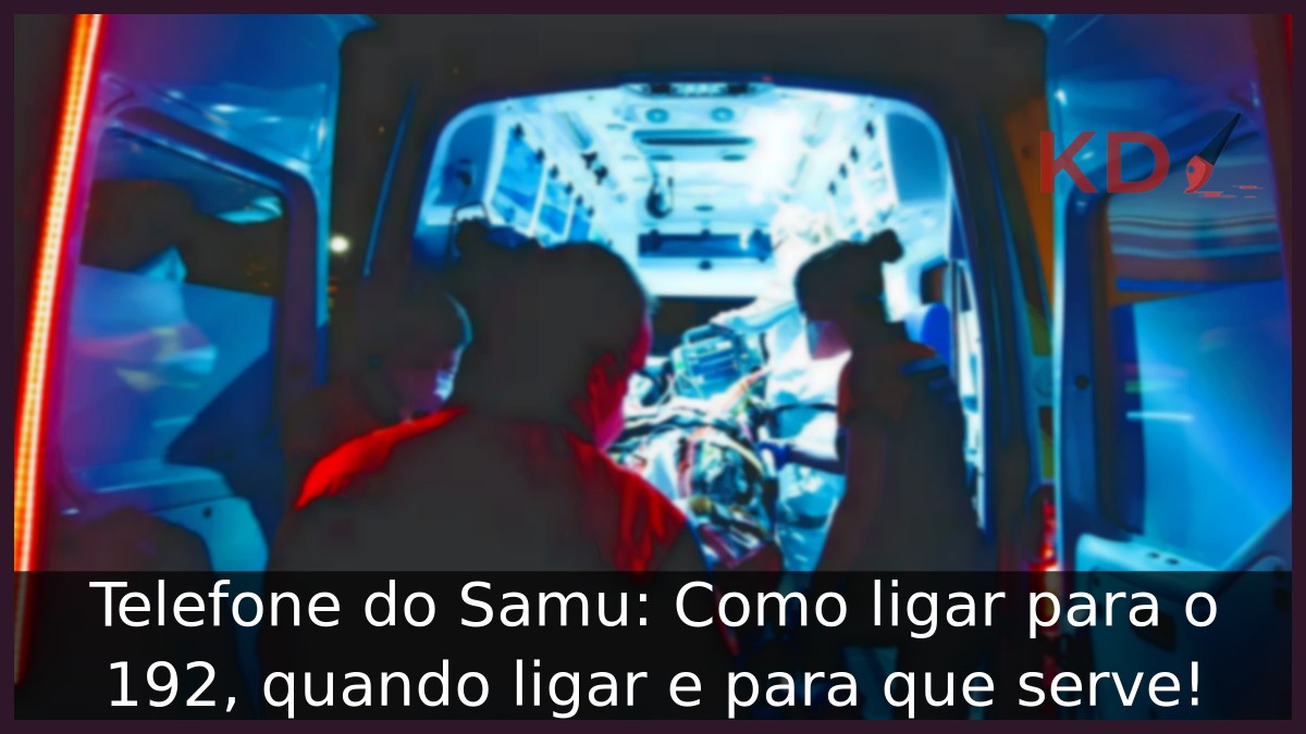 Telefone do SAMU
