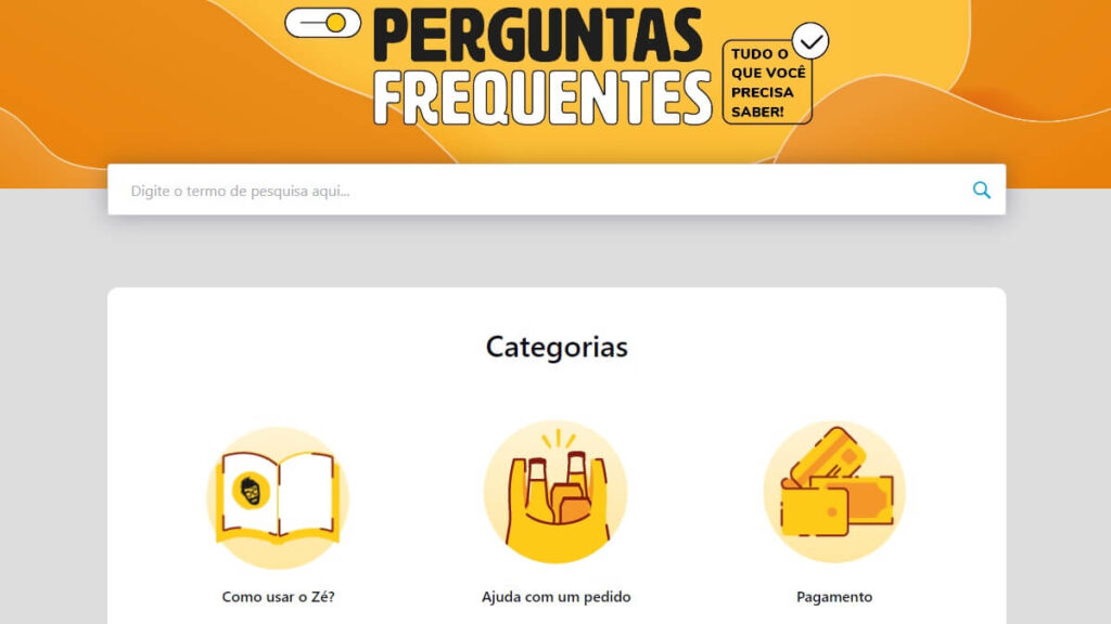 Zé Delivery Telefone: WhatsApp, Aplicativo, Central de Ajuda e mais! 1 Central de Ajuda do Zé Delivery