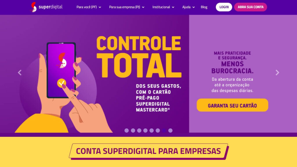 Super Digital Telefone: SAC 0800, Central de FAQ, Ouvidoria e mais! 2 Página inicial da Super Digital