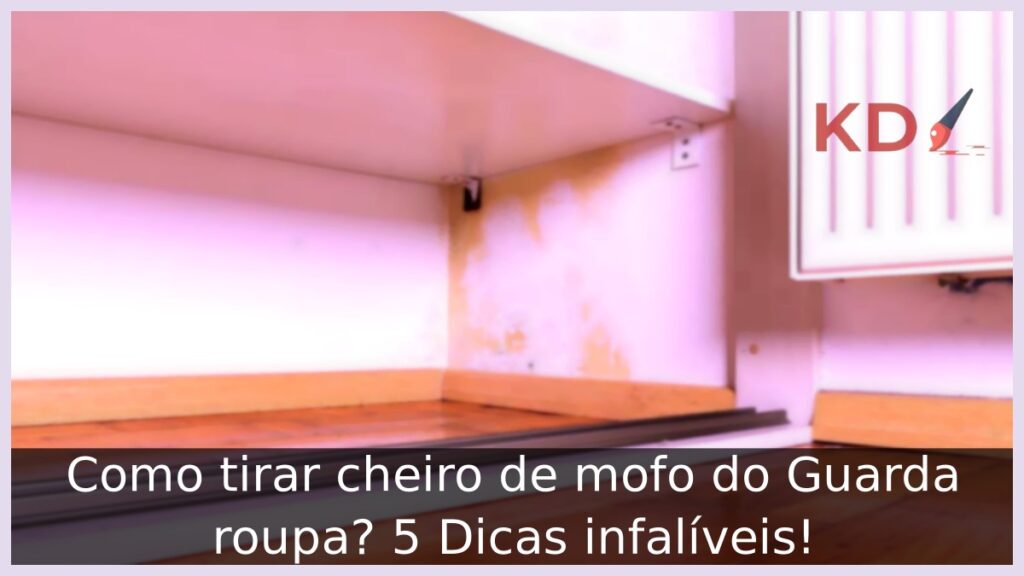 Como tirar cheiro de mofo do Guarda-roupa? 