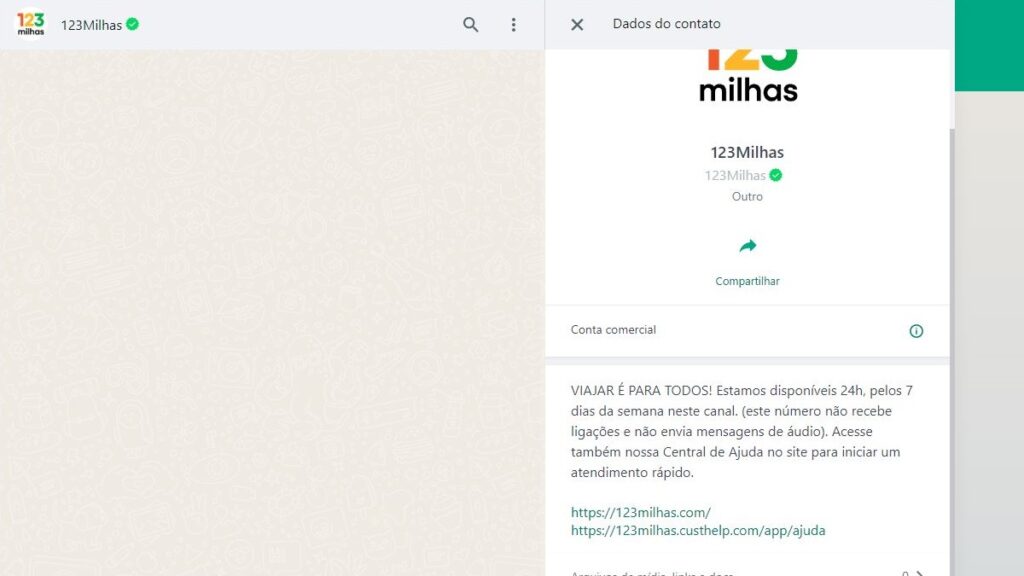 123 Milhas Telefone WhatsApp: E-mail, Ouvidoria, 0800, SAC e contatos 2 123 Milhas telefone WhatsApp
