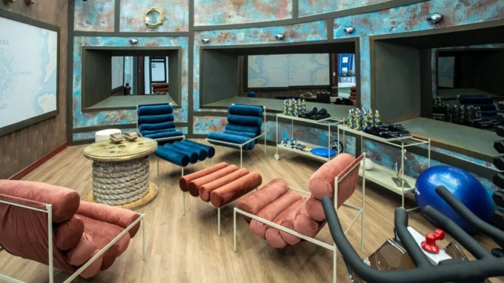 Decoração da Casa do BBB 2023: Tema, Fotos e Novidades! 6 Academia BBB 23