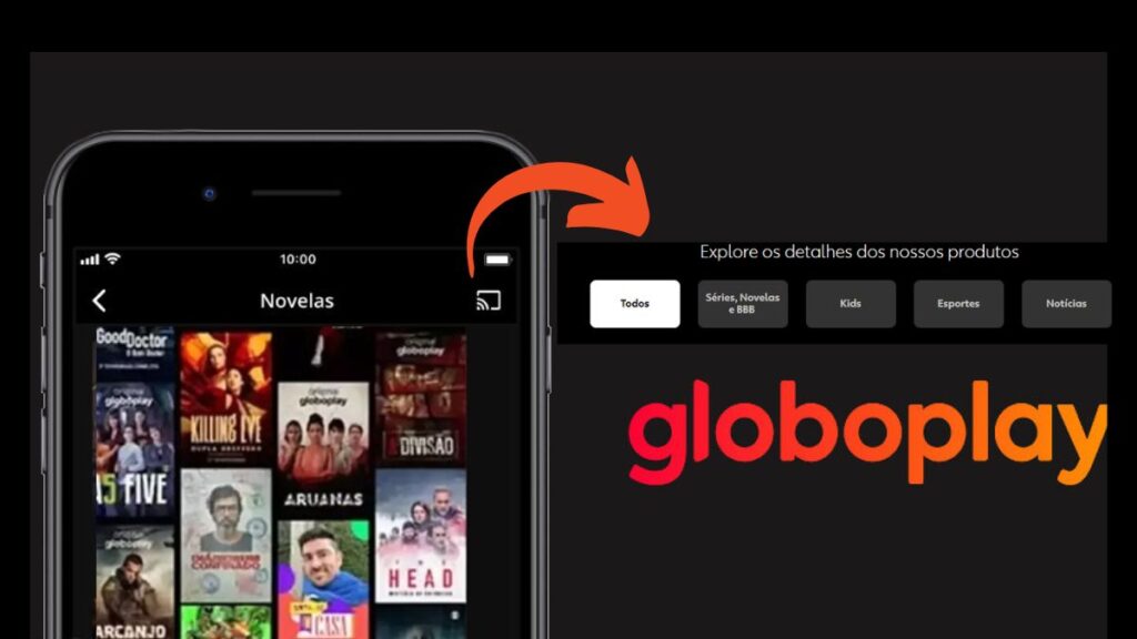 Conteúdos do Globoplay