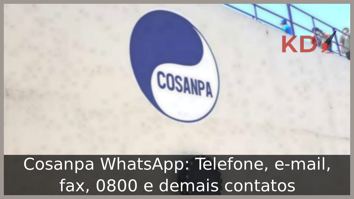 Cosanpa WhatsApp: Telefone, e-mail, fax, 0800 e demais contatos - Logomarca Cosanpa 1