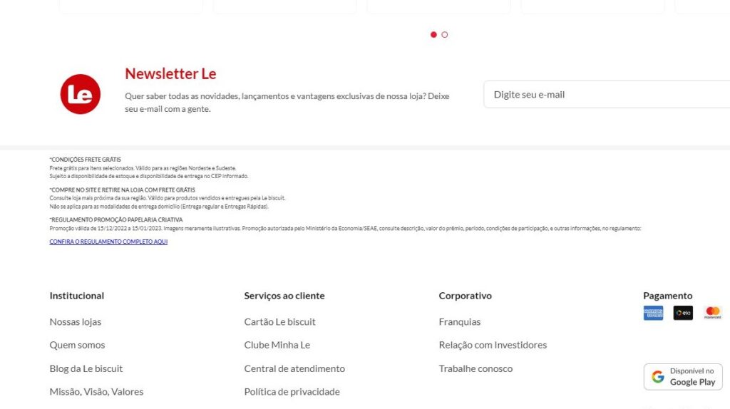 Newsletter Le Biscuit