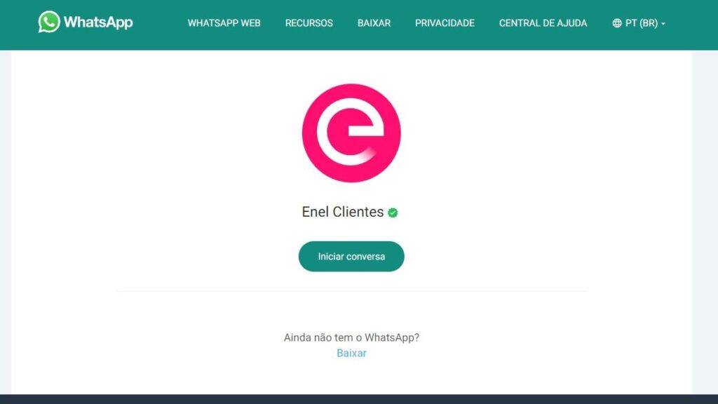 WhatsApp Enel Ceará