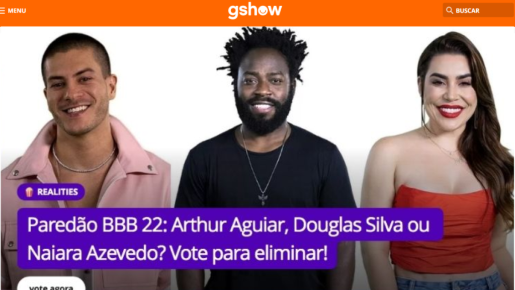 Como votar no BBB, saiba tudo!