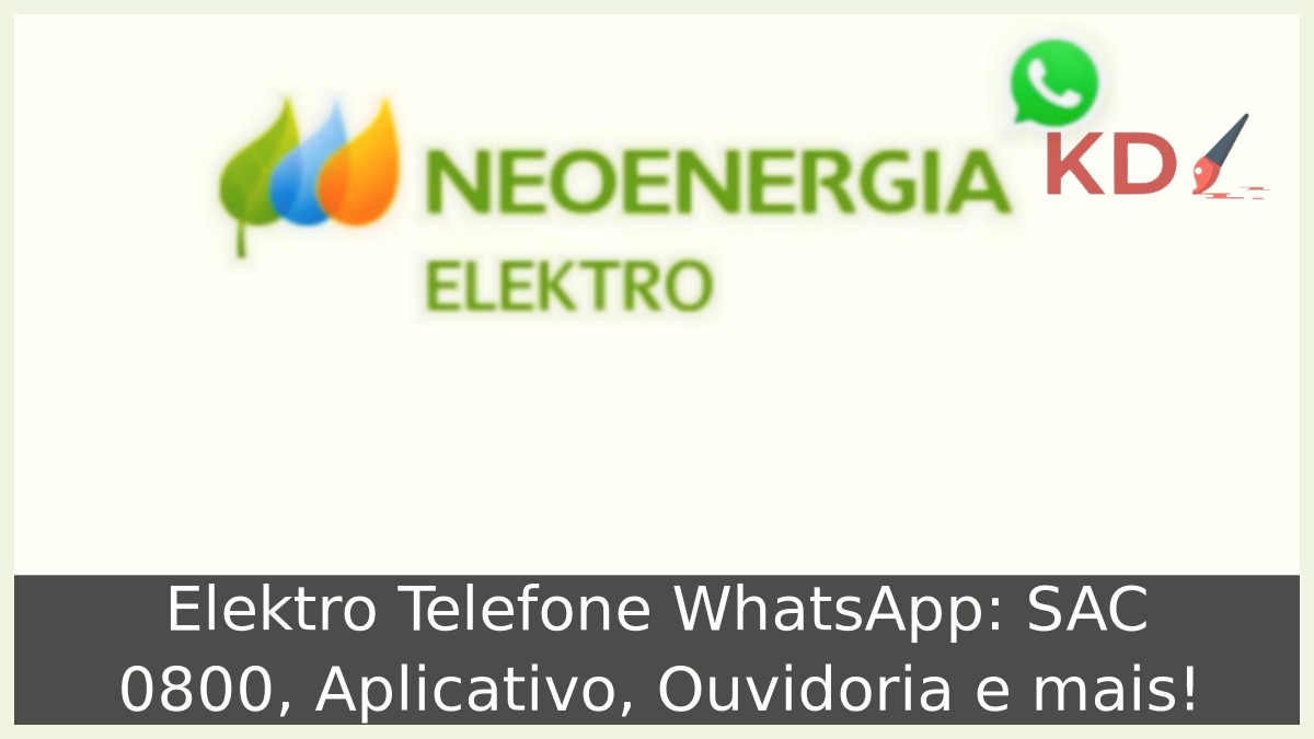 Elektro Telefone WhatsApp